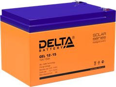 Аккумуляторная батарея Delta GEL 12-15 n12403