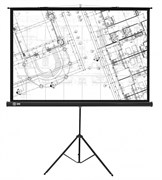 Экран Cactus Triscreen 127x127см (CS-PST-127X127) n19250