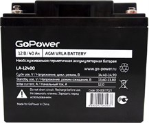 Аккумуляторная батарея GoPower LA-12400 n12575