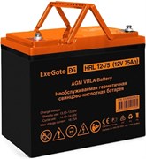 Аккумуляторная батарея ExeGate HRL 12-75 n12518