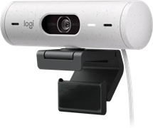 Веб-камера Logitech BRIO 500 Off-White (960-001428) F9776