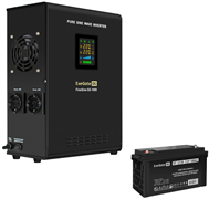 ИБП + батарея ExeGate FineSine SX-1000.LCD.AVR.2SH + DT 12120 (120Ач) F666948
