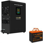 ИБП + батарея ExeGate FineSine SX-1000.LCD.AVR.2SH + HRL 12-75 (75Ач) F667536