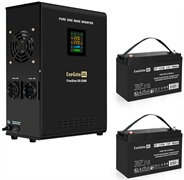 ИБП + батарея ExeGate FineSine SX-2500.LCD.AVR.2SH + 2x DT 12100 (100Ач) F665735