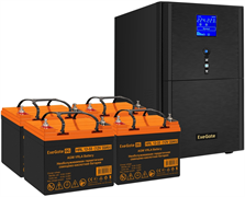 ИБП + батарея ExeGate SineTower SZ-3000.LCD.AVR.3SH.1C13.RJ.USB + 4x HRL 12-33 (33Ач) F665975