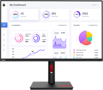 Монитор Lenovo 32  ThinkVision T32P-30 (63D2GAT1EU) F704265