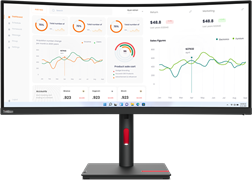Монитор Lenovo 34  ThinkVision T34w-30 (63D4GAT1UK) F726682