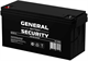 Аккумуляторная батарея General Security GSL150-12 n12548 - фото 105585