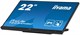 Монитор iiyama 22  ProLite T2254MSC-B1AG A696259 - фото 119761