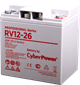 Аккумуляторная батарея CyberPower RV 12-26 n12339 - фото 73914