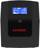 ИБП DKC Info LCD 1500VA 900W Schuko F445540 - фото 76005