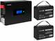 ИБП ExeGate IdealSine SR-1500.LCD.2SH + 2x DT 12100 (100Ач) F682409 - фото 76119