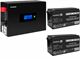 ИБП ExeGate IdealSine SR-1500.LCD.2SH + 2x DT 12150 (150Ач) F682412 - фото 76133