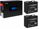 ИБП ExeGate IdealSine SR-1500.LCD.2SH + 2x DTM 1255 (55Ач) F682418 - фото 76168