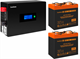 ИБП ExeGate IdealSine SR-1500.LCD.2SH + 2x HRL 12-55 (55Ач) F682417 - фото 76182