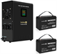 ИБП + батарея ExeGate FineSine SX-2500.LCD.AVR.2SH + 2x DT 12100 (100Ач) F665735 - фото 77945