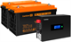 ИБП + батарея ExeGate IdealSine SR-1500.LCD.2SH + 2x HRL 12-120 (2 шт) F691909 - фото 78577