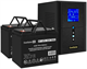 ИБП + батарея ExeGate SineTower SZ-1000.LCD.AVR.2SH.1C13.USB + 2x DT 1275 (75Ач) F665909 - фото 78650