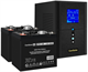 ИБП + батарея ExeGate SineTower SZ-1000.LCD.AVR.2SH.1C13.USB + 2x DTM 1255 (55Ач) F666932 - фото 78656