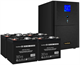 ИБП + батарея ExeGate SineTower SZ-3000.LCD.AVR.3SH.1C13.RJ.USB + 4x DTM 1255 (55Ач) F666939 - фото 78897